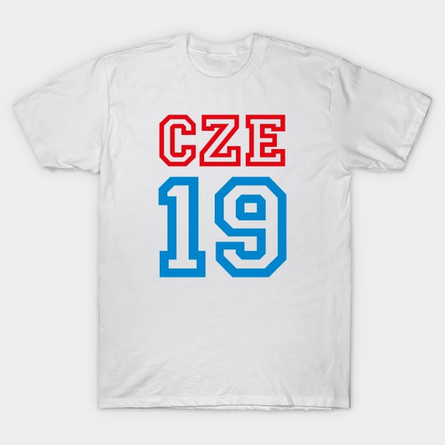 CZECH REPUBLIC T-Shirt by eyesblau